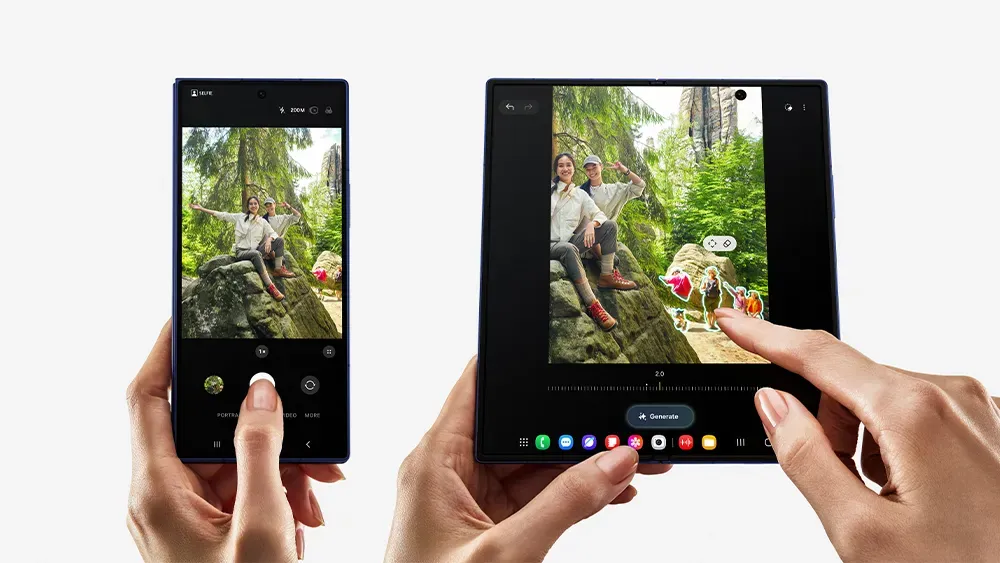 Samsung Galaxy 7 Fold 7 esperienza fotografica migliorata