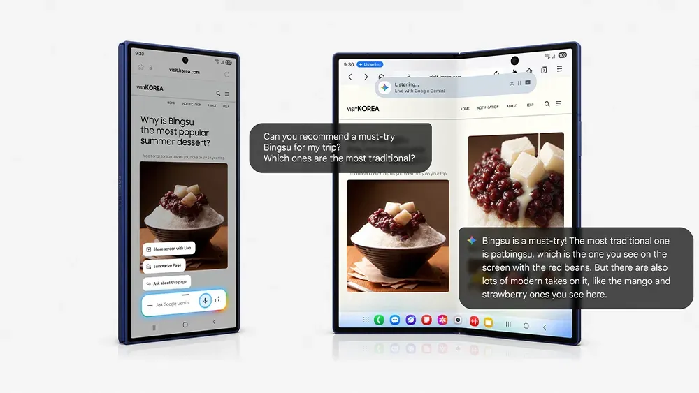 Samsung Galaxy 7 Fold 7. Funzioni basate sull'Intelligenza Artificiale