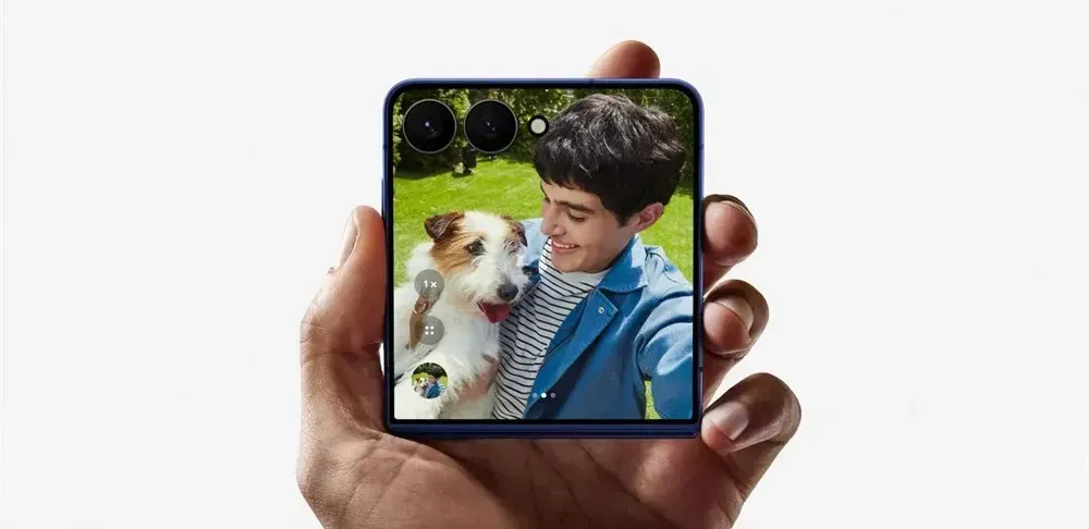 La FlexWindow del galaxy Z Flip 7