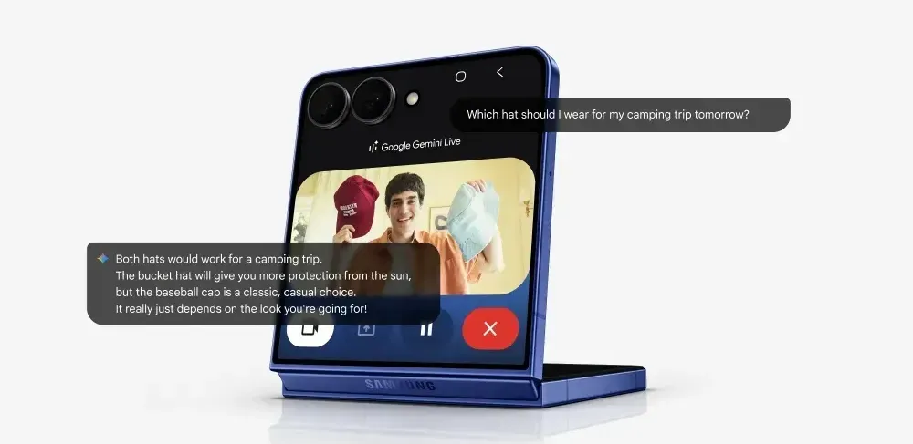 Le potenzialita' di Gemini Live sulla FlexWindows