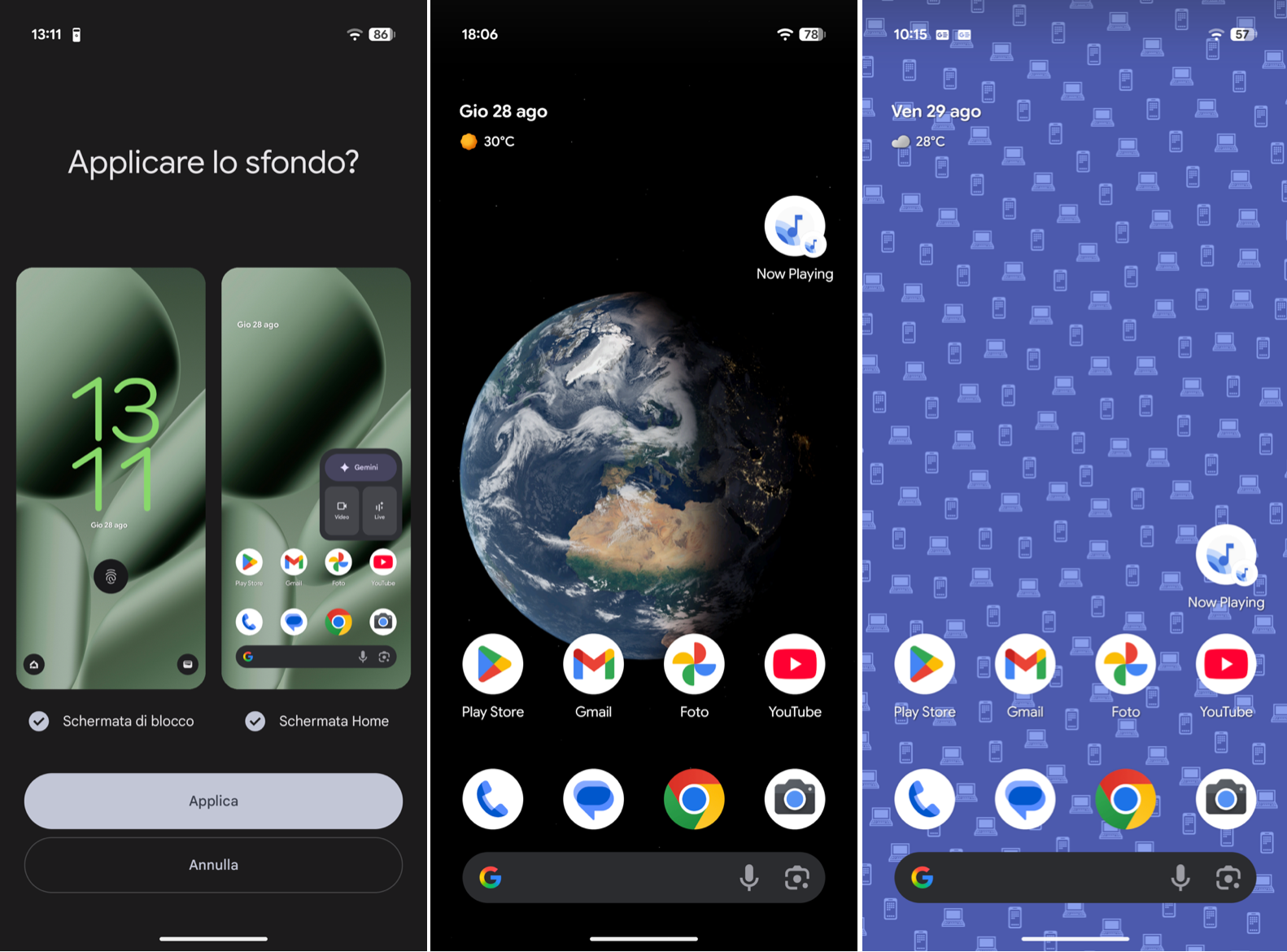 Lo sfondo del PIxel 10 Pro è completamente personalizzabile grazie all'Ai