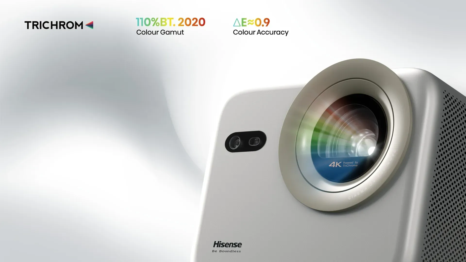 Proiettore Laser 4k Hisense M2 Pro: tecnologia Pure Triple Colour