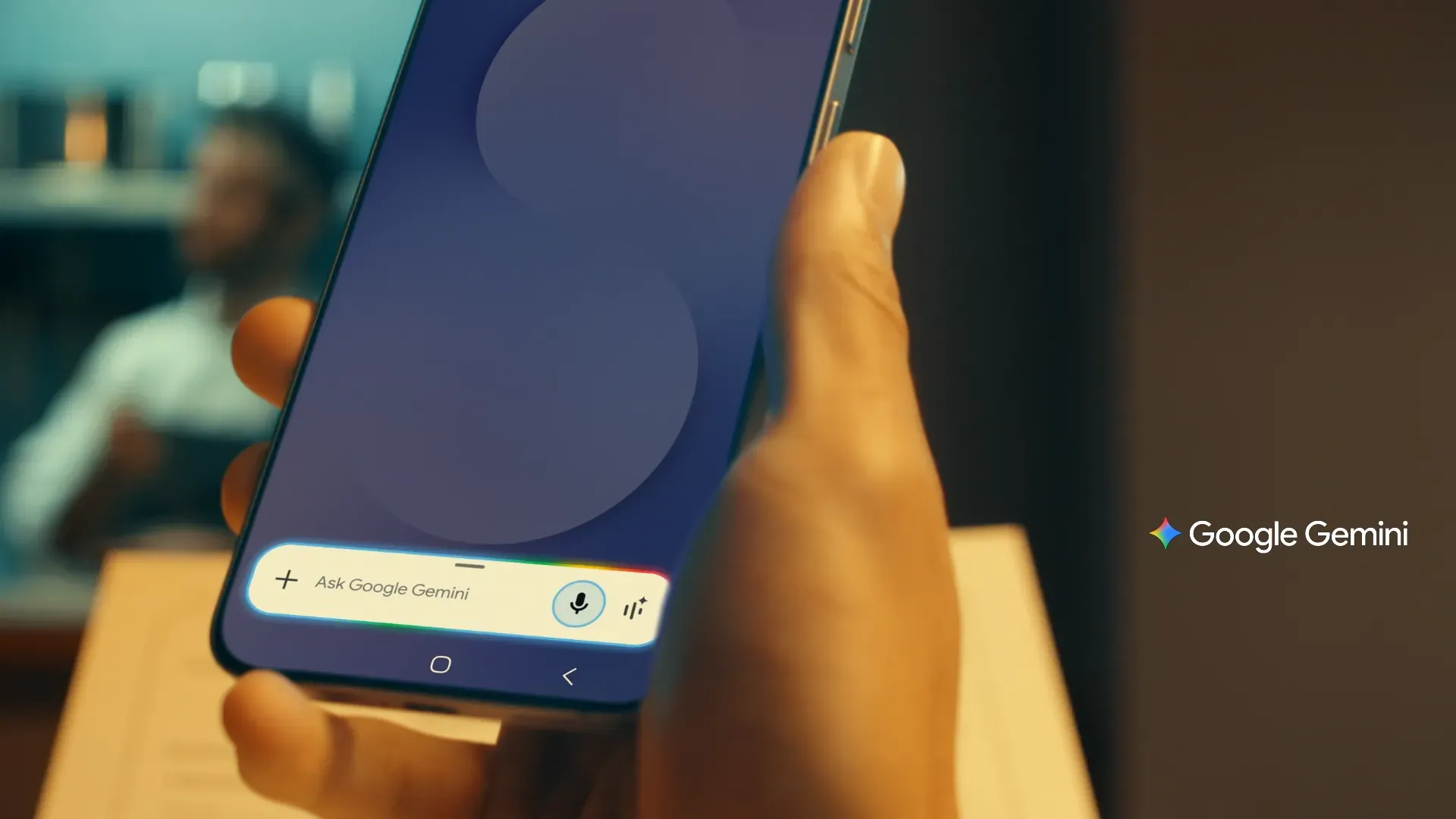 Google Gemini è integrato nello smartphone