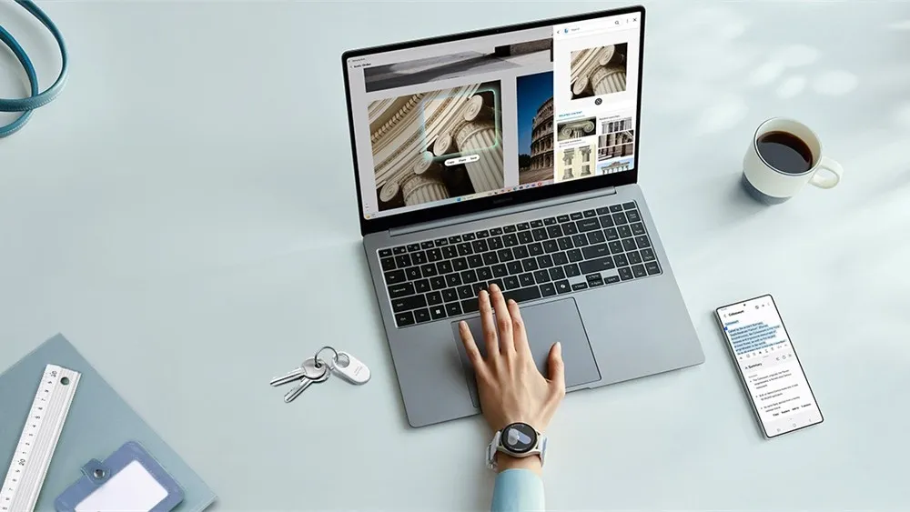 Samsung Galaxy Book5 Pro: il display è touchscreen