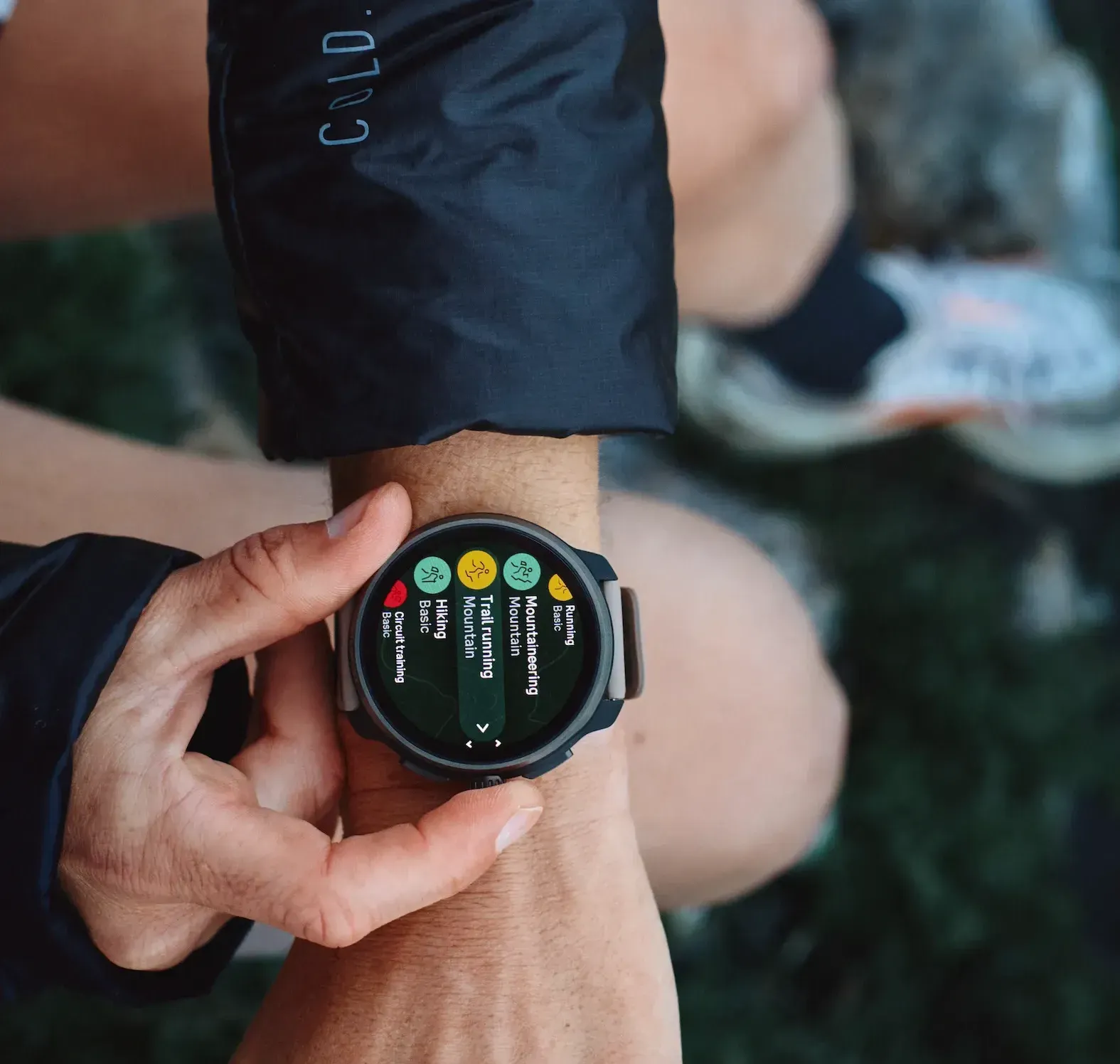 Il display del Suunto Race 2