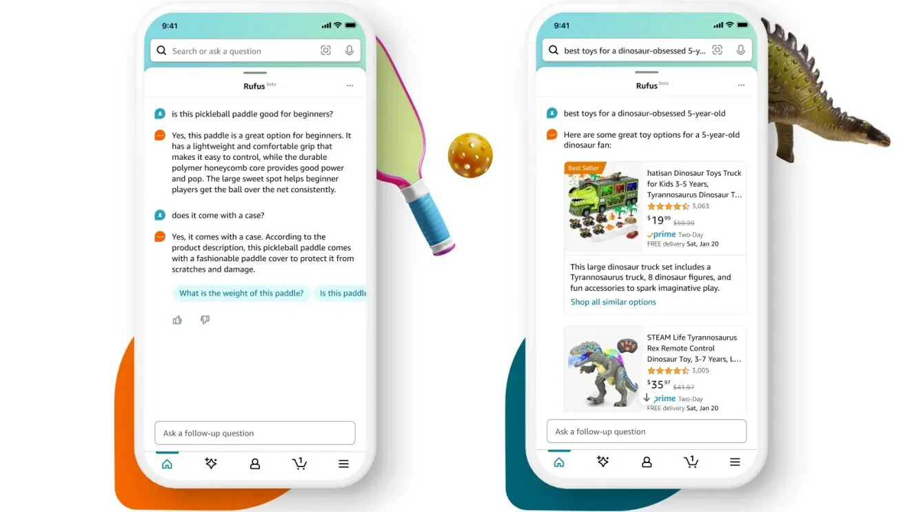 Rufus, l'assistente virtuale di Amazon 