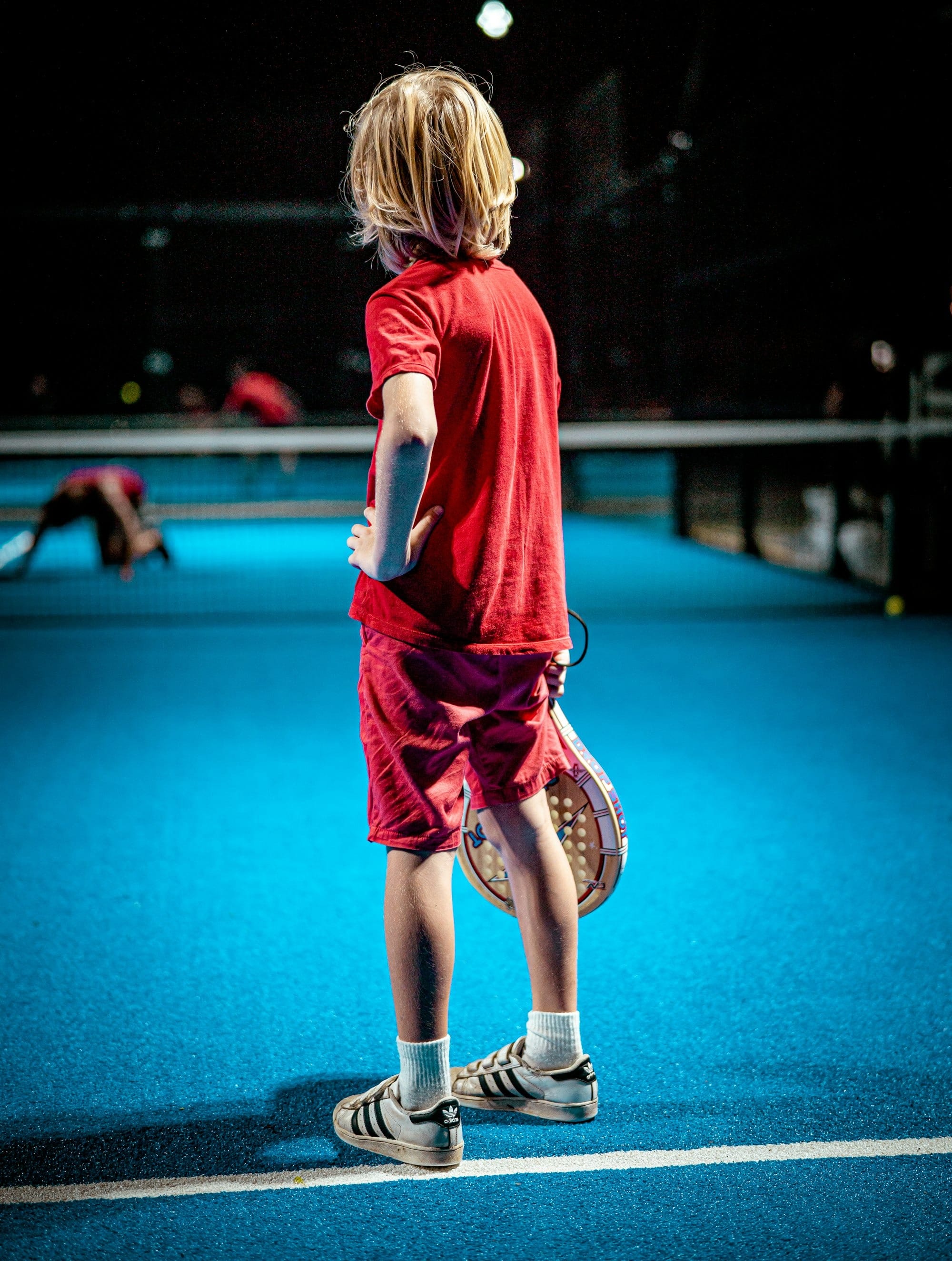 Bambini che giocano a Padel