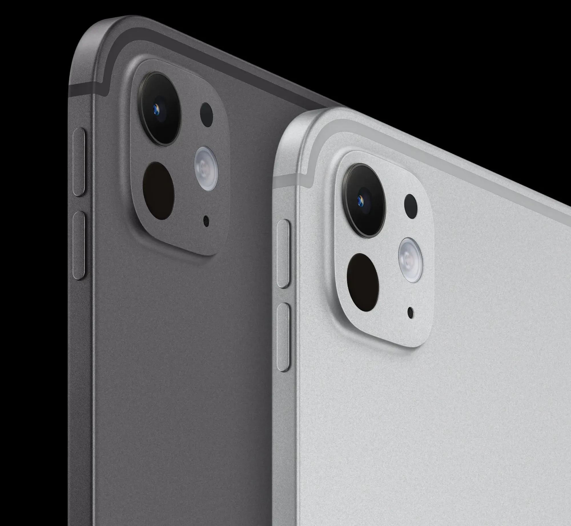 iPad Pro offre un design sottile e leggero, disponibile nei colori nero siderale e argento