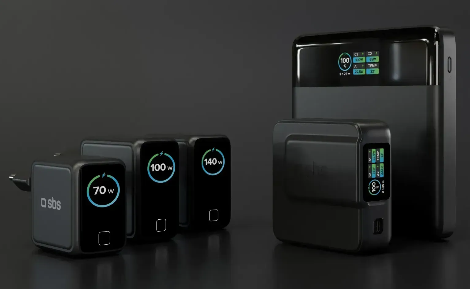 SBS Power Control 2.0: display LCD a colori avanzato e sistema di monitoraggio intelligente