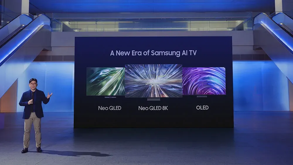 La nuova gamma di Tv di Samsung