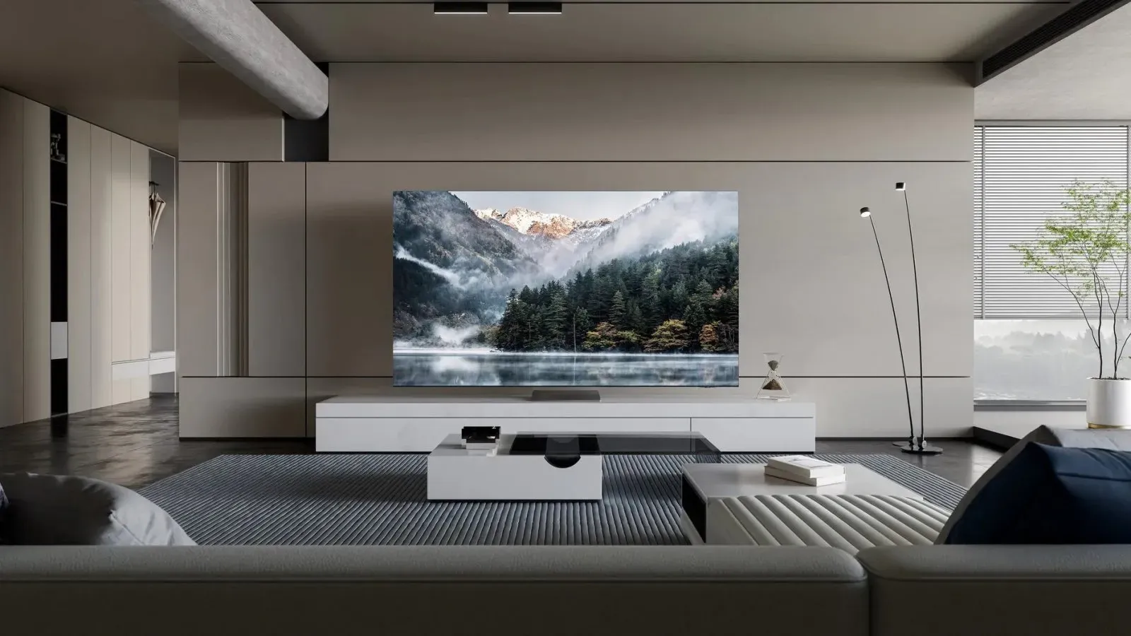 Grazie alle cornici ultrasottili e i design modulari intercambiabili, i moderni Tv diventano veri e propri mattoni architettonici che si adattano ad ogni spazio