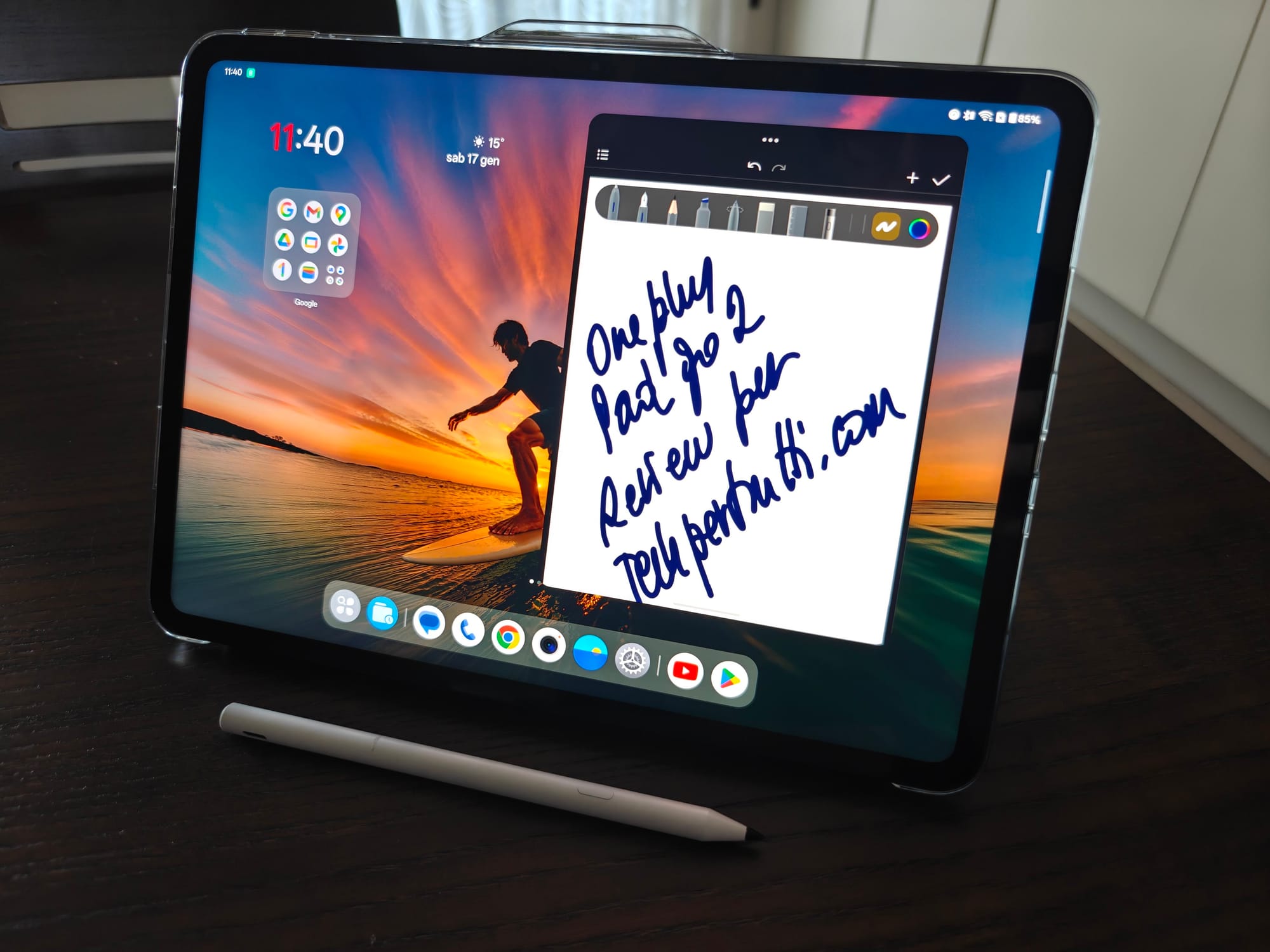 La scrittura con la Stylo risulta estremamente precisae la punta è piacevolmente scorrevole