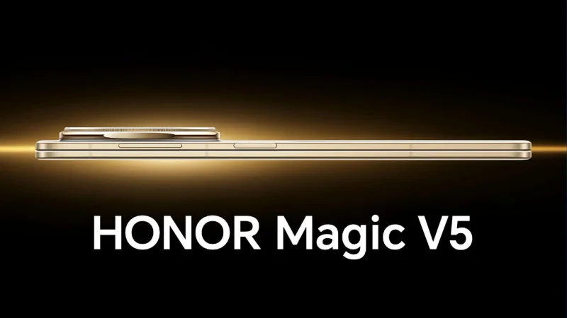 Honor svela magic V5, il piu' sottile foldable al mondo