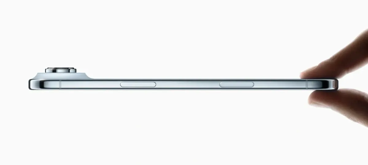 Apple iPhone Air: il suo sottilissimo design 