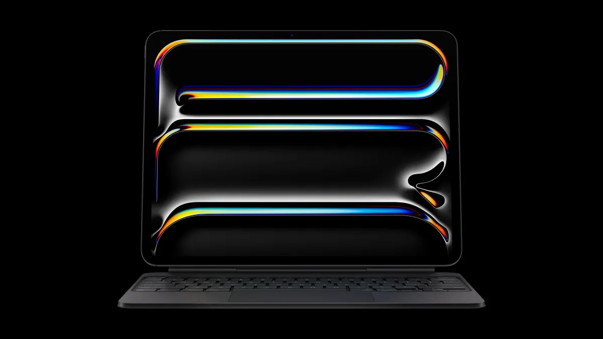 Apple iPad Pro con chip M5 con Magic keyboard (venduta separatamente)