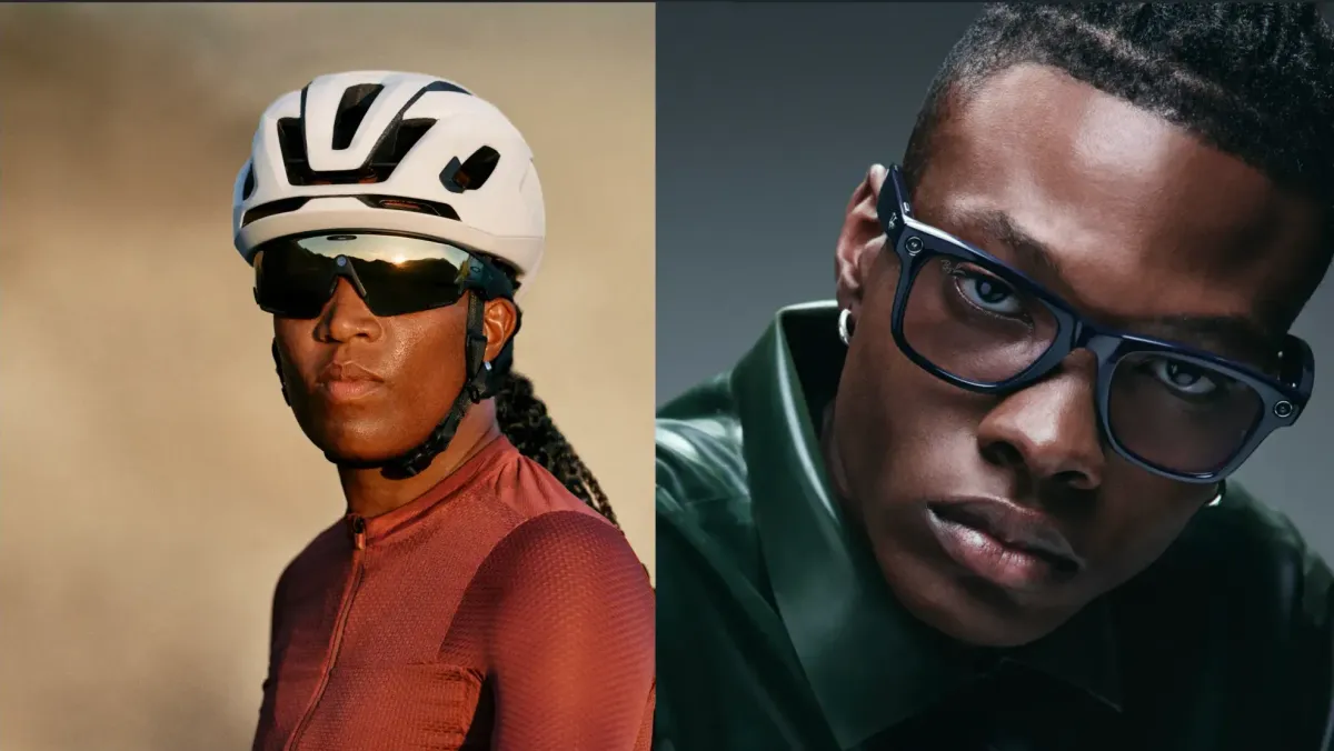 A sinistra: Ray-Ban Meta (Gen 2). A destra: Oakley Meta Vanguard