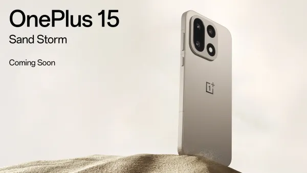 OnePlus: confermato il lancio globale del OnePlus 15 Sand Storm