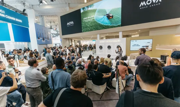 Fonte: MOVA. Keynote di presentazione dei nuovi prodotti MOVA durante l'edizione 2025 di IFA