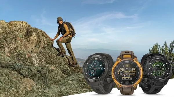Garmin Instinct Crossover AMOLED, la luminosità dello schermo combinata al fascino delle lancette analogiche